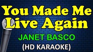 YOU MADE ME LIVE AGAIN - Janet Basco (HD Karaoke)