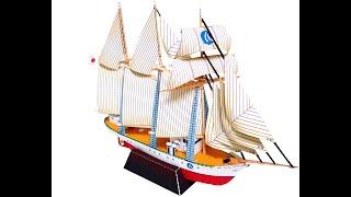 Maquete De Papel Para Montar 15 - Navio Veleiro Japonês - Trabalho Escolar