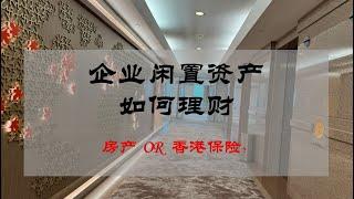 公司闲置资产如何理财？房产 or 香港保险？