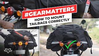 ARE YOU MOUNTING THAT TAILBAG CORRECTLY? | #GearMatters by VIATERRA