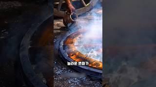 수백 년을 견디는 바퀴의 비밀! 불·물·망치로 완성되는 전통 기술