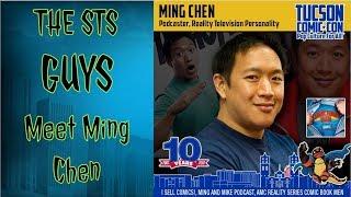 The STS Guys Meet Ming Chen from AMC's Comic Book Men at Tuscon Comic Con 2017!