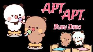 APT APT  Bubu Dudu cute dance cover 🩷 @bubududu_naaz | Peach Goma | Bear Panda