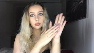 ASMR HAND SOUNDS WITH LOTION - sticky , slippery