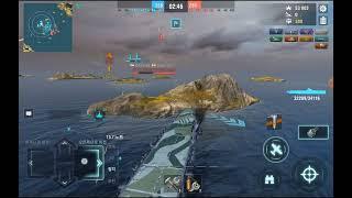 World of Warships Blitz - Dirty hacking user plays 01