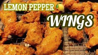 How to make Amazing Lemon pepper wings