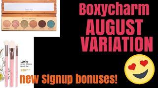 BOXYCHARM VARIATION August 2019 + MORE spoilers ACE BEAUTE?