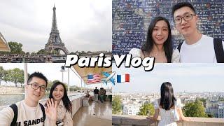 骑Scooter逛巴黎｜US️Paris Vlog｜米其林法餐好便宜｜Park Hyatt Paris体验｜坐游船逛巴黎｜巴黎米其林餐厅｜美国飞欧洲旅行｜一圆又一圆