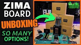 Zimaboard Home Server Unboxing Review - Should I hook a PETABYTE on TrueNAS to it?