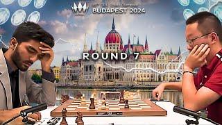 LABAN Talaga Hanggang DULO! | GM Gukesh vs GM Wei Yi FIDE World Chess Olympiad 2024 Rd 7