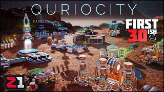 Starting A NEW Civilization On An Alien Planet ! Quriocity First 30 ish | Z1 Gaming