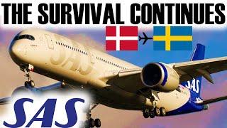 Scandinavian Airlines... The Survival Story | Copenhagen - Stockholm, Economy Class