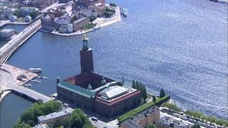 Stockholm, Sweden. Aerial view.