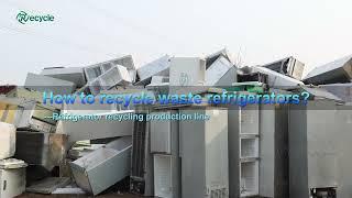 Waste Refrigerator Recycling and Dismantling Plant (2023)