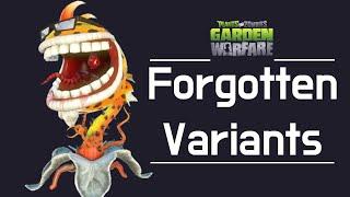 The Forgotten Variants Of Garden Warfare 1