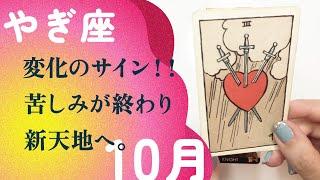 流れが好転する️‍🩹たくさんの愛が、入ってくる。【10月の運勢　山羊座】