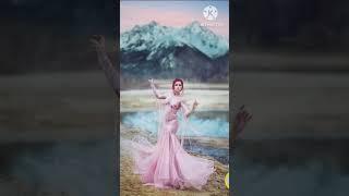 Wome Sexy Tassel Pink Long Dress Sparkly #youtubeshort #shaheen #digital #tips