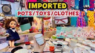 Landa Bazar || Imported Toys/ Pots And Clothes ️|| Shopping Haul ️ || Explore Chakwal