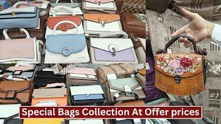 Special Bags Collection New Blue Shop General bazar Imported Hand Bags Sling Bags Purses Clutches