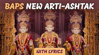 નવી આરતી તથા અષ્ટક | BAPS MORNING ARTI & ASHTAK | WITH LYRICS | 4K VIDEO | 2023 | #incrediblebaps