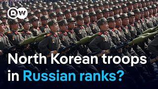 South Korean agency says 1,500 North Korean troops in Russia | DW News