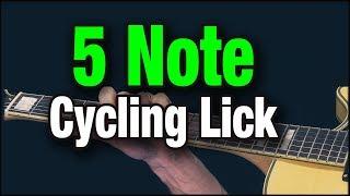 5 note cycling licks - free guitar lesson