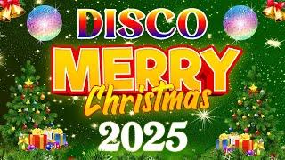 DISCO Christmas Songs DISCO MegaMix 2025  Non stop Christmas Songs Medley Disco Remix 2025