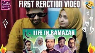 Indian Reaction On Zaid Ali Ramdaan Video Full Comedy | Brosis Reaction | Best Of Reaction Videos