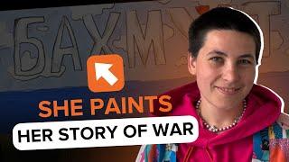 Drawing the war: Masha Vyshedska's story and her war in drawings