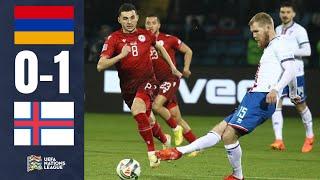 Armenia vs Faroe Islands | 0-1 | Highlights | UEFA Nations League 2024