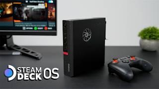 We Built The Smallest Steam Deck OS Gaming PC And It Has A GPU!