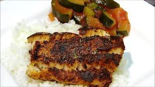 Blackened Fish Recipe - How To Make Cajun Blackening Seasoning Recipe