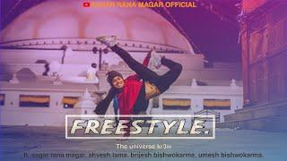 RANA || Sagar rana magar | The universe kr3w freestyle dance video