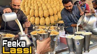 The ULTIMATE Lahori Street Food Tour | Feeka Lassi Lahore! Pere Wali Lassi BEST Street Food Pakistan