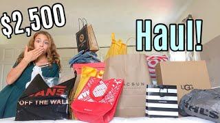 Back to School Clothing Haul! $2,500!