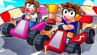 Virando o MELHOR piloto de KART do Roblox!