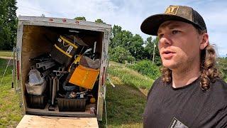 OUR TRAILER IS FULL! (Unseen Thrift Mine Footage)