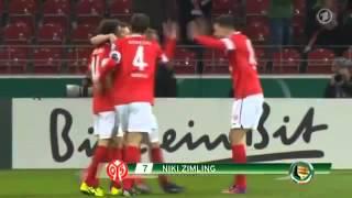 Niki Zimling Amazing Goal Mainz 05 vs SC Freiburg