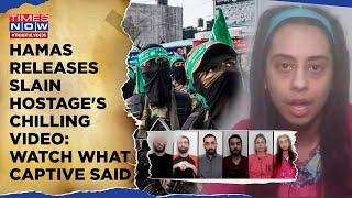 Hamas Releases Slain Israeli Hostage's Video| Chilling Unseen Footage| Watch What Captive Eden Said