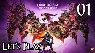 Dragon Age The Veilguard -  Let's Play Part 1: The Dreadwolf