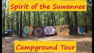 Spirit Of The Suwannee Campground And Music Park/Florida/ Tour and Review