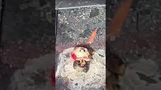 SUPER MARIO BROTHER FIRE FLOWER  MELT by W2M #asmr #shorts #mario