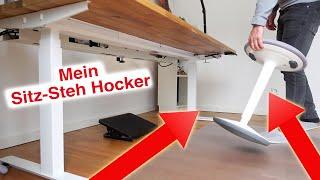 Sedus se:fit Test Ergonomischer höhenverstellbarer Hocker / Steh-Hilfe