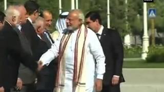 PM Modi holds discussions with Turkmenistan President Berdimuhamedov