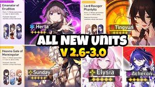 NEW UPDATE!! Upcoming Character Banner Roadmap for 2.6-3.0 along with 2.6 Reruns | Honkai Star Rail