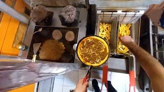 fast food POV: Cooking SPECIAL amazing fast foods in super Busy restaurant