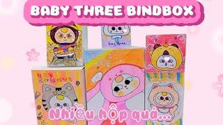 Tổng hợp baby three blindbox tui đã vẽ, có quá nhiều hộp chưa được unbox |By: Gabong| #diy #fpy