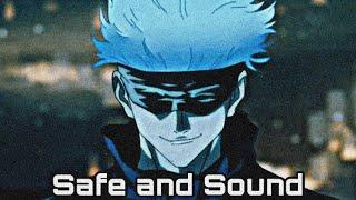 Satoru Gojo ~ edit\\ safe and sound