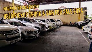 Used van and Pickup Truck for sale philippines price Update