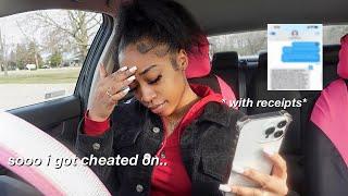 I WENT THROUGH MY BOYRFRIEND'S PHONE * bad idea* | with receipts!! STORYTIME